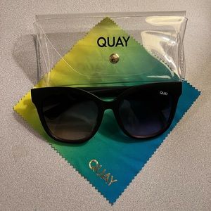 QUAY AUSTRALIA ITS MY WAY 53MM CAT EYE SUNGLASSES